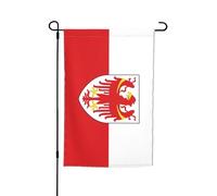 Drapeaux De Jardin Du Tyrol Du Sud Premium Pelouse Drapeaux Coupe-Vent Et Étancheune Treer Drapeau Pour Célébrations Balcon Fête 30X45Cm