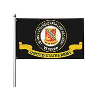 Drapeaux De Jardin Écusson De L'Unité Des Vétérans De L'Armée Américaine De La 37E Brigade D'Artillerie De Campagne Durable Bannière Jardins Decoration Drapeau Fierté Pour 90X152CM
