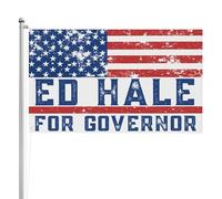 Drapeaux De Jardin Ed Hale Candidat Au Poste De Gouverneur Du Maryland En 2026 Drapeau Fierté Imperméabiliser Drapeaus Décoratif Decoration Bannières Extérieure Pour Fête Balcon 90X150CM