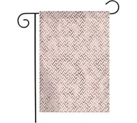 Drapeaux De Jardin Éléments De Tampon Rétro Fleur Feuille Scrapbook Texture Géométrie Déco Luxe Abstrait Élégant Personnalisés Drapeau De Bienvenue, Pour Jardin, D'Intérieur, 30x45cm