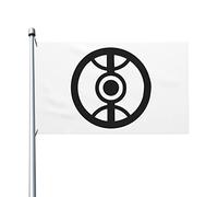 Drapeaux De Jardin Emblème De La Préfecture De Tokyo 1931-1943 Bannières Extérieure Decoration Drapeaus Décoratif Résistant Drapeau Fierté Pour Festivals Défilé Fête 90X152CM