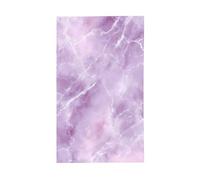 Drapeaux de jardin en marbre violet clair avec veines blanches, 91 x 152 cm, bannière de vœux avec œillets, décoration d'intérieur ou d'extérieur