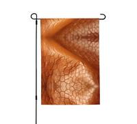 Drapeaux de jardin en peau de vache 28 x 40 cm double face, drapeaux de jardin pour l'extérieur, drapeaux de jardin de vacances