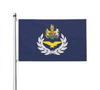 Drapeaux De Jardin Équipage De La Raf Britannique Résiste Aux Intempéries Treer Drapeau Premium Pelouse Drapeaux Pour Célébrations Balcon Fête Patio 90X150Cm