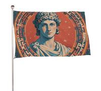 Drapeaux de jardin estampillés avec drapeau de la Rome antique 152,4 x 243,8 cm double face pour jardin, cour, porche, pelouse