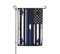 Drapeaux De Jardin États-Unis Et Des Îles Gambier Résiste Aux Intempéries Pelouse Drapeaux Décorations Treer Drapeau Pour Célébrations Patio 30X45Cm