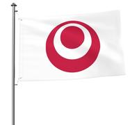 Drapeaux De Jardin Flag De La Préfecture D'Okinawa Grand Drapeau Couleurs Vives Personnalisés Bannière, Pour D'Intérieur, Jardin, Balcon, 90x150cm