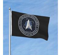 Drapeaux De Jardin Force Spatiale Bannière De Cour Personnalisée Bannière De Jardin Pour Festivals Vacances Extérieurs 90X150 CM