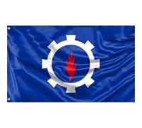 Drapeaux De Jardin Gouvernorat De Suez, Égypte Bannières Extérieure Personnalisée Bannière De Jardin Pour Cour Vacances Intérieurs 90X150 CM