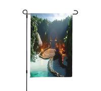 Drapeaux de jardin Heaven's Gate pour l'extérieur, parfaits pour les décorations de cour de Pâques et la décoration printanière extérieure