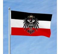 Drapeaux De Jardin Histoire De L'Empire Allemand 1871 Allemand Garden Flag Décorations Drapeau Extérieur Résiste Aux Intempéries Bannière Extérieure Pour Ferme Patio S