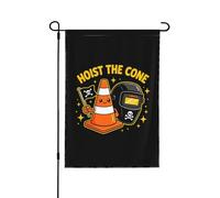 Drapeaux de jardin Hoist The Cone, petit drapeau de jardin 12x18, bannière double face pour la maison, le jardin, la terrasse et la cour