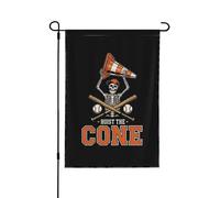 Drapeaux de jardin Hoist The Cone, petits drapeaux de jardin 12x18, bannière décorative double face pour la maison