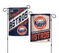 Drapeaux de jardin Houston Astros/Cooperstown double face 31,8 x 45,7 cm