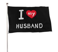 Drapeaux De Jardin I Like Mon Mari Drapeau Extérieur Résiste Aux Intempéries Garden Flag Coupe-Vent Et Étancheune Pelouse Drapeaux Pour Ferme Balcon Fête M