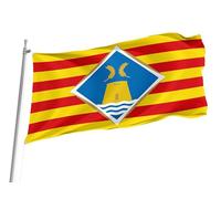 Drapeaux De Jardin Île De Formenteran, Îles Baléares Garden Flag Coupe-Vent Et Étancheune Drapeau Extérieur Résiste Aux Intempéries Pelouse Drapeaux Pour Célébrations Balcon Fête M