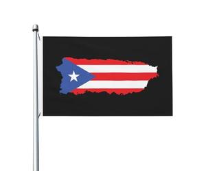 Drapeaux De Jardin Île Pr Drapeaux Décoratifs D'Extérieur Décoratif Bannière De Jardin Pour Défilé Extérieurs Balcon 90X150 Cm