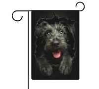 Drapeaux de jardin imperméables à double face avec motif Irish Wolfhound pour l'extérieur, pour fête, festival, décoration intérieure, 12,6 pouces × 18,5 pouces