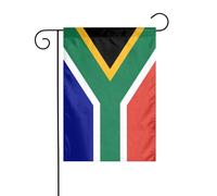 Drapeaux de jardin imprimés de drapeau sud-africain pour décoration extérieure, petit drapeau de cour saisonnier, hiver, Noël, vacances, décoration extérieure