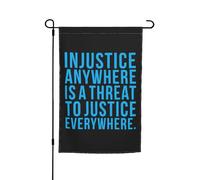 Drapeaux De Jardin Inanywhere Is A Threat To Everywhere Premium Treer Drapeau Résiste Aux Intempéries Drapeau Extérieur Pour Célébrations Ferme S