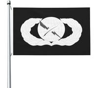 Drapeaux De Jardin Insigne Des Affaires Publiques Des Forces Armées Des États-Unis Garden Flag Bannière Extérieure Décorations Pour Balcon Fête Jardinage 90X150 Cm