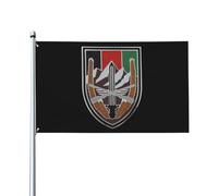 Drapeaux De Jardin Insigne D'Identification Du Service De Combat Des Forces Armées Afghanes Bannière Jardins Durable Bannières Extérieure Résistant Drapeaus Décoratif Pour Défilé Balcon 90X150Cm