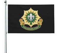 Drapeaux De Jardin Insigne Du 2E Régiment De Cavalerie De L'Armée Américaine V2 Bannière Extérieure Garden Flag Coupe-Vent Et Étancheune Pour Célébrations Jardinage 90X150 Cm