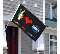 Drapeaux De Jardin Irlande Paix Irlandaise Honduras Honduriens Drapeaus Décoratif Couleurs Vives Bannières Extérieure Decoration Bannière Jardins Pour Balcon Défilé Festivals 90X152CM
