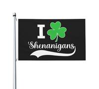 Drapeaux De Jardin J'Adore Les Manigances Bannières Extérieure Durable Drapeaus Décoratif Résistant Drapeau Fierté Pour Fête Festivals Balcon 90X152Cm