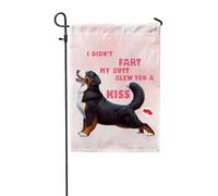 Drapeaux De Jardin Je N'Ai Pas Pété Mon Cul, Je T'Ai Envoyé Un Bisou Bouvier Bernois Drapeaus Décoratif Durable Bannière Jardins Résistant Drapeau Fierté Pour Festivals Fête Défilé 30X45CM