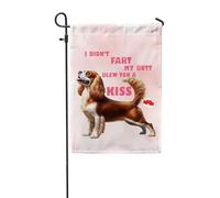Drapeaux De Jardin Je N'Ai Pas Pété Mon Cul, Je T'Ai Envoyé Un Bisou, Cavalier King Charles Spaniel, Cavalier Dog Bannières Extérieure Drapeaus Décoratif Durable Drapeau Fierté Pour 30X45CM