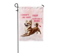 Drapeaux De Jardin Je N'Ai Pas Pété Mon Cul, Je T'Ai Envoyé Un Bisou, Chien Chihuahua Drapeaus Décoratif Imperméabiliser Drapeau Fierté Couleurs Vives Bannières Extérieure Pour Fête 30X45CM