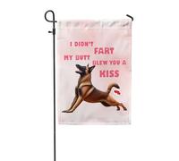 Drapeaux De Jardin Je N'Ai Pas Pété Mon Cul Je T'Ai Fait Un Bisou Malinois Belge Chien De Berger Belge Bannière Jardins Bannières Extérieure Couleurs Vives Drapeau Fierté Pour 30X45CM