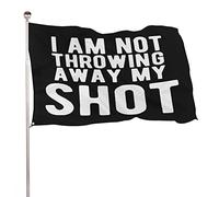 Drapeaux De Jardin Je Ne Vais Pas Gâcher Ma Chance Drapeaus Décoratif Imperméabiliser Bannière Jardins Decoration Drapeau Fierté Pour Célébrations Défilé Festivals 90X152CM