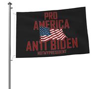 Drapeaux De Jardin Joe Biden Est Nul Anti-Biden Bannières Extérieure Decoration Drapeaus Décoratif Résistant Bannière Jardins Pour Fête Balcon Défilé 90X152CM