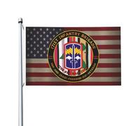 Drapeaux De Jardin La 171E Brigade D'Infanterie Oef Et Un Vétéran De L'Oif Iraqi Freedom Célèbrent Chaque Instant Drapeau Fierté Durable Drapeaus Décoratif Bannières Extérieure Pour 90X152CM