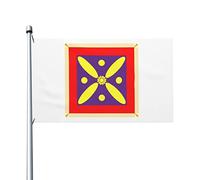 Drapeaux De Jardin L'Empire Sassanide Tardif Bannières Extérieure Decoration Drapeaus Décoratif Résistant Bannière Jardins Pour Balcon Défilé Fête 90X152CM