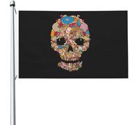 Drapeaux De Jardin Les Aliments Sucrés Sont Un Tueur Silencieux Grand Drapeau Personnalisés Renforcé Avec Bannière, Pour Les Bureaux, D'Intérieur, Les Défilés, 90x150cm