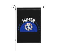 Drapeaux De Jardin Les Îles Mariannes Du Nord Et La Liberté Drapeaus Décoratif Couleurs Vives Drapeau Fierté Résistant Bannière Jardins Pour Festivals Fête Défilé 30X45CM