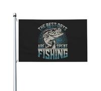 Drapeaux De Jardin Les Meilleures Journées Sont Celles Passées À Pêcher Garden Flag Toutes Les Saisons Treer Drapeau Résiste Aux Intempéries Drapeau Extérieur Pour Patio Ferme S
