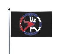 Drapeaux De Jardin Logo De La Paix Cubaine Drapeaus Décoratif Durable Drapeau Fierté Résistant Bannière Jardins Pour Festivals Balcon Défilé 90X150CM