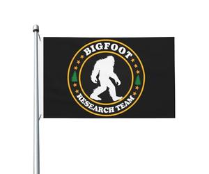 Drapeaux De Jardin Logo De L'Équipe De Recherche Sur Le Bigfoot Représentant Garden Flag Résiste Aux Intempéries Treer Drapeau Premium Drapeau Extérieur Pour Ferme Balcon Fête M
