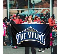 Drapeaux De Jardin Logo De L'Université Mount Saint Mary'S Bannière De Cour Personnalisée Bannière De Jardin Pour Célébrations Pelouse Vacances 90X150 Cm