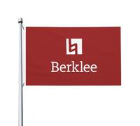 Drapeaux De Jardin Logo Du Berklee College Of Music Treer Drapeau Toutes Les Saisons Drapeau Extérieur Résiste Aux Intempéries Garden Flag Pour Célébrations Balcon Fête M