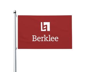 Drapeaux De Jardin Logo Du Berklee College Of Music Treer Drapeau Toutes Les Saisons Drapeau Extérieur Résiste Aux Intempéries Garden Flag Pour Célébrations Balcon Fête M