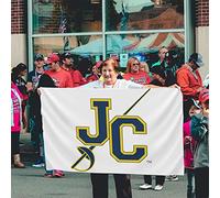 Drapeaux De Jardin Logo Du Johnson County Community College Drapeau Fierté Imperméabiliser Drapeaus Décoratif Résistant Bannière Jardins Pour Défilé Balcon Festivals 90X152Cm