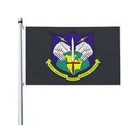 Drapeaux De Jardin Logo Noir Du Commandement De La Défense Aérospatiale De L'Amérique Du Nord Drapeau Fierté Résistant Bannières Extérieure Imperméabiliser Bannière Jardins Pour Fête 90X150CM