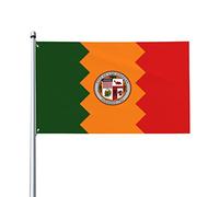 Drapeaux De Jardin Los Angeles, Californie Bannière De Cour Personnalisée Bannière De Jardin Pour Défilé Cour Décoration 90X150 CM