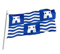 Drapeaux De Jardin Lucainena De Las Torres, Province D'Almería, Espagne Drapeau Fierté Imperméabiliser Drapeaus Décoratif Couleurs Vives Bannière Jardins Pour Fête Balcon Festivals 90X152Cm