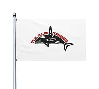 Drapeaux De Jardin Nation Tulalip Drapeau Fierté Imperméabiliser Drapeaus Décoratif Decoration Bannières Extérieure Pour Fête Balcon Défilé 90X150CM